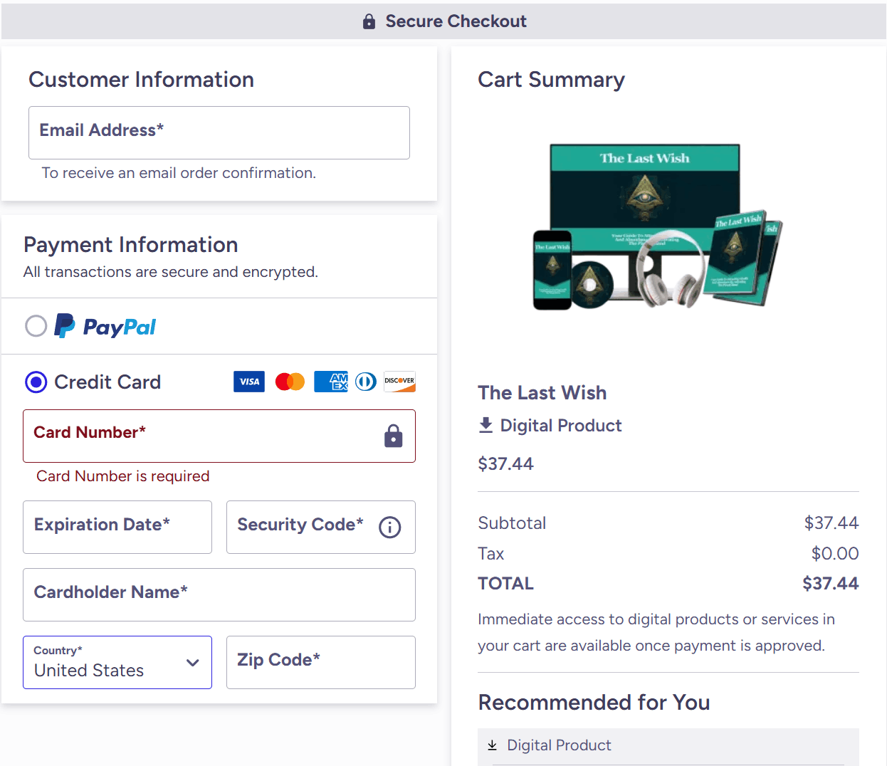 the-last-wish-order-form